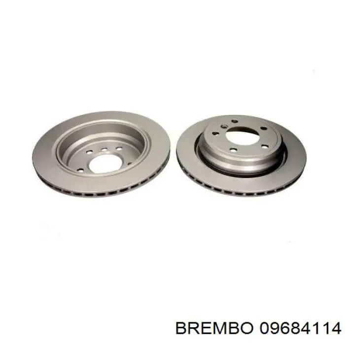 Гальмівні диски 09684114 Brembo