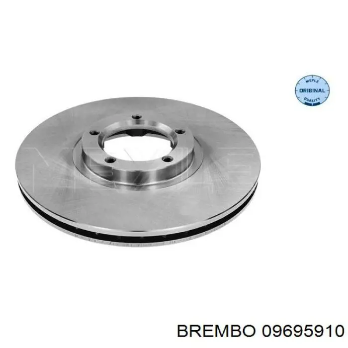09695910 Brembo Гальмо дискове переднє