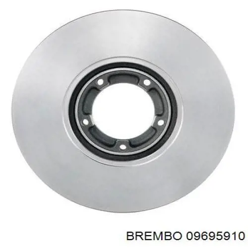 Диск переднього гальма Brembo 09695910 ціна, від 29.88 USD