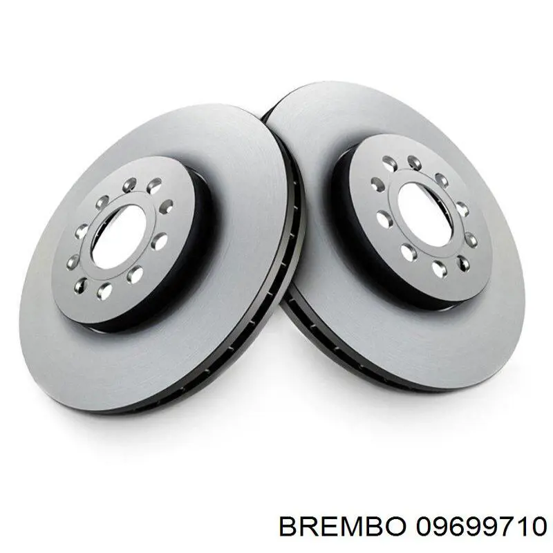 Диск гальмівний передній Brembo 09699710