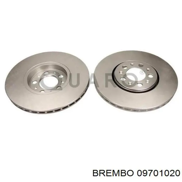 Гальмівні диски передні 09701020 Brembo