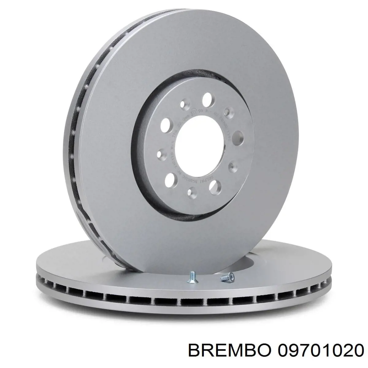 Гальмівні диски передні 09701020 Brembo
