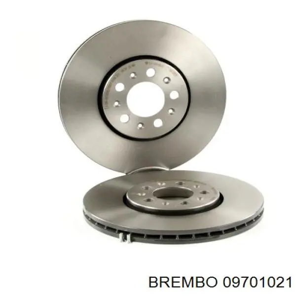 Купити 09701021 Brembo Ротор гальмівний