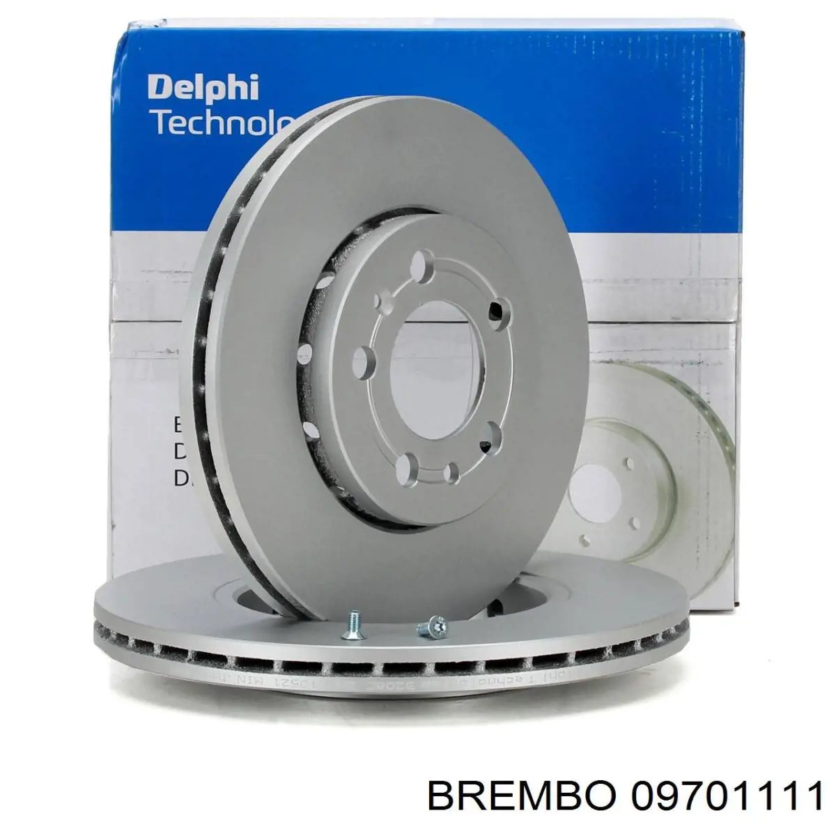 Купити 09701111 Brembo Ротор гальмівний