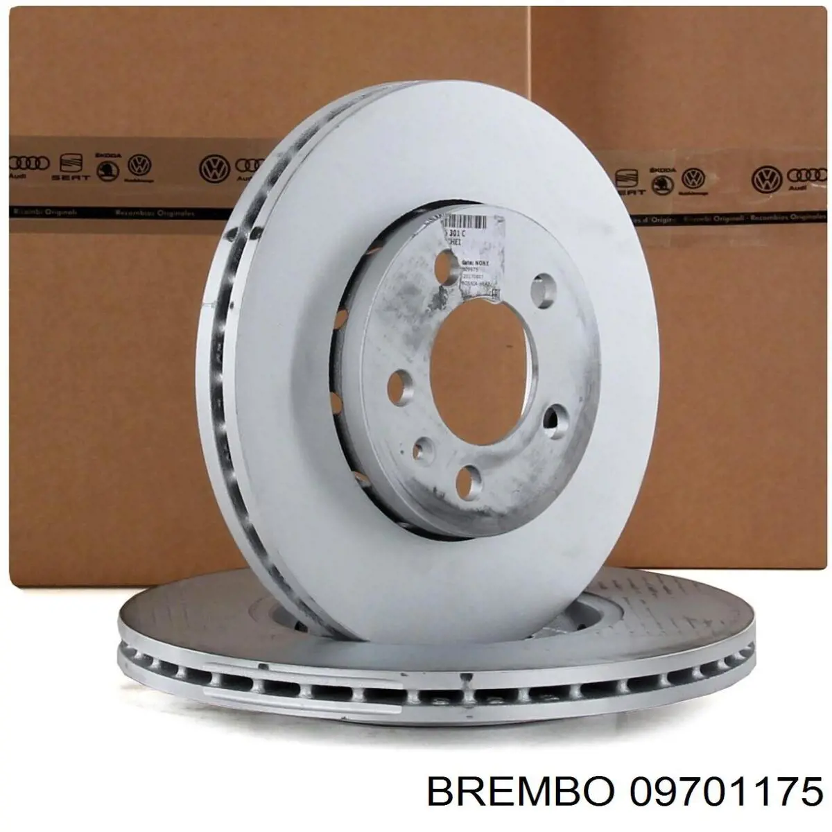 Купити 09701175 Brembo Ротор гальмівний
