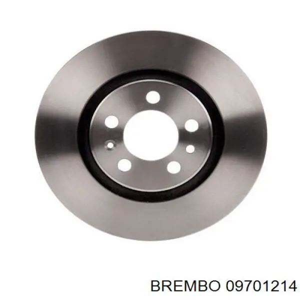 Купити 09701214 Brembo Ротор гальмівний