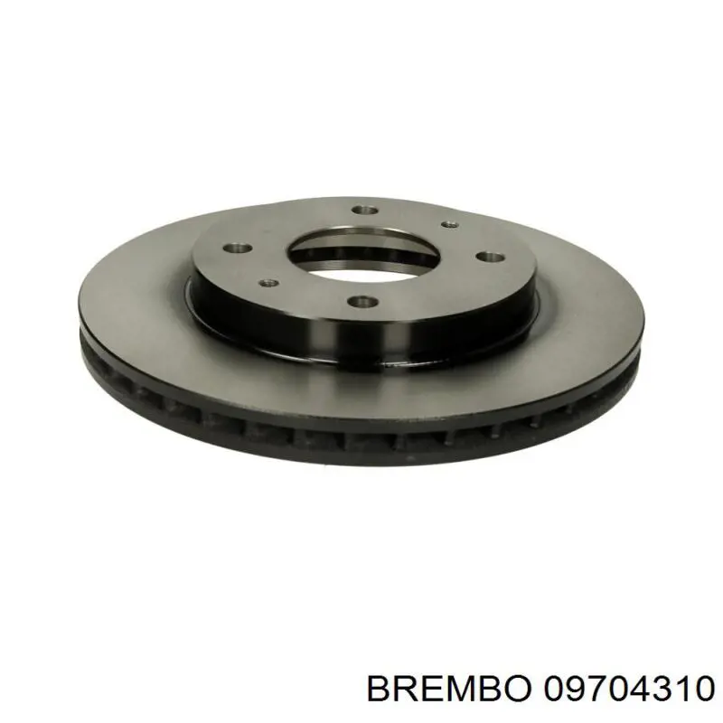 Диск переднього гальма Brembo 09704310 ціна, від 32.94 USD