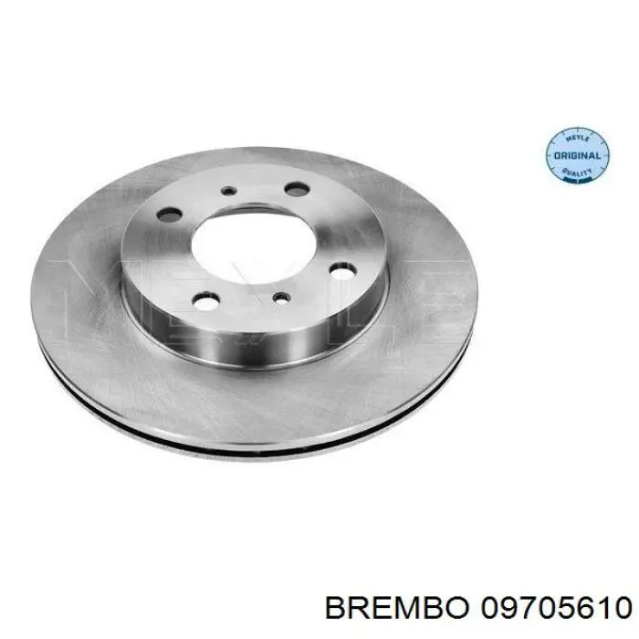 Купити 09705610 Brembo Ротор гальмівний