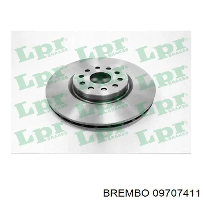 Гальмівні диски передні 09707411 Brembo