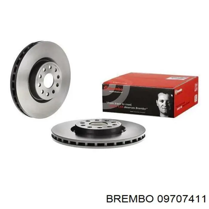 Гальмівні диски передні 09707411 Brembo
