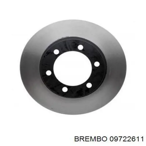 Купити 09722611 Brembo Ротор гальмівний