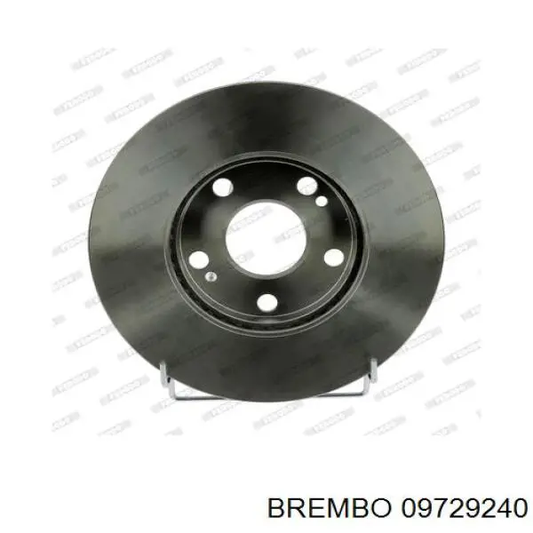 Диск гальмівний передній Brembo 09729240