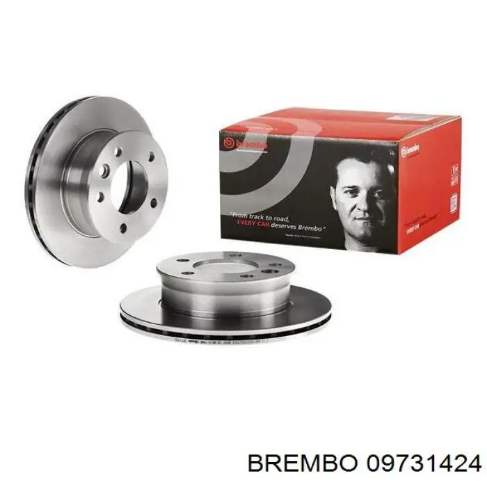 Гальмівні диски передні 09731424 Brembo