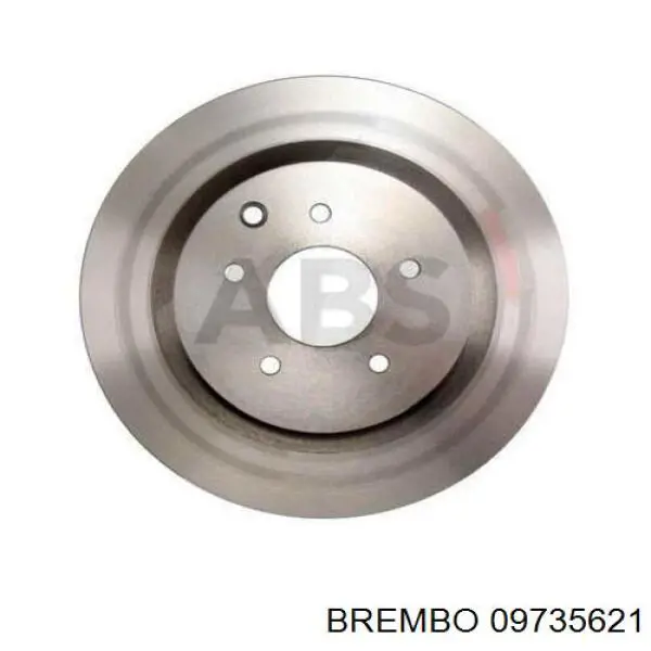 Купити 09735621 Brembo Диск заднього гальма