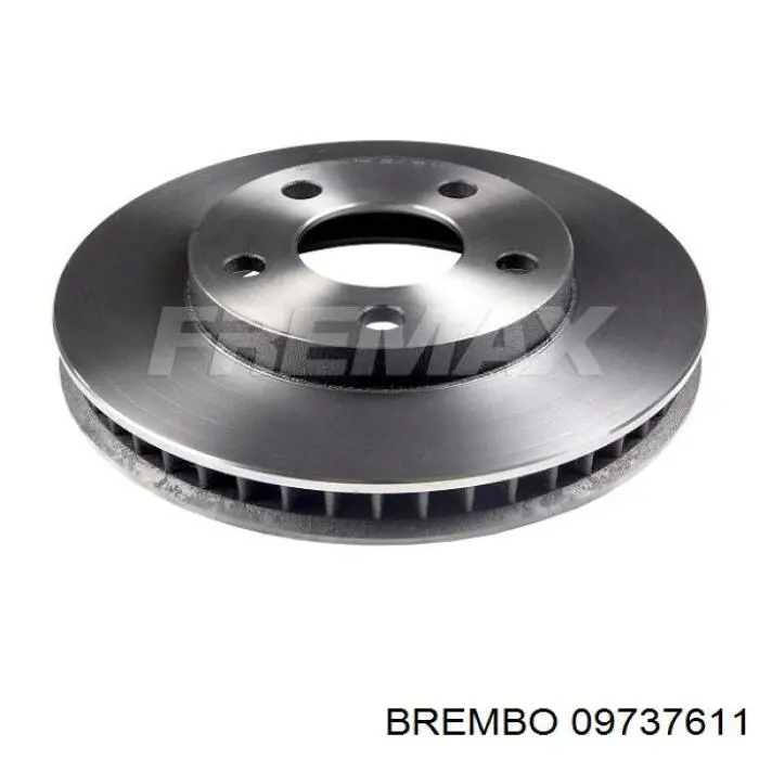 09737611 Brembo Гальмо дискове переднє