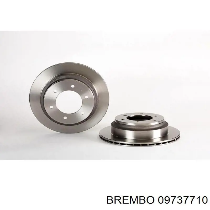 Диск гальмівний задній 09737710 Brembo