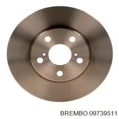 Диск гальмівний передній Brembo 09739511