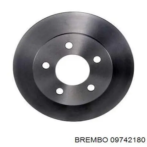 Купити 09742180 Brembo Ротор гальмівний