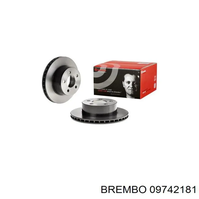 Гальмівні диски передні 09742181 Brembo