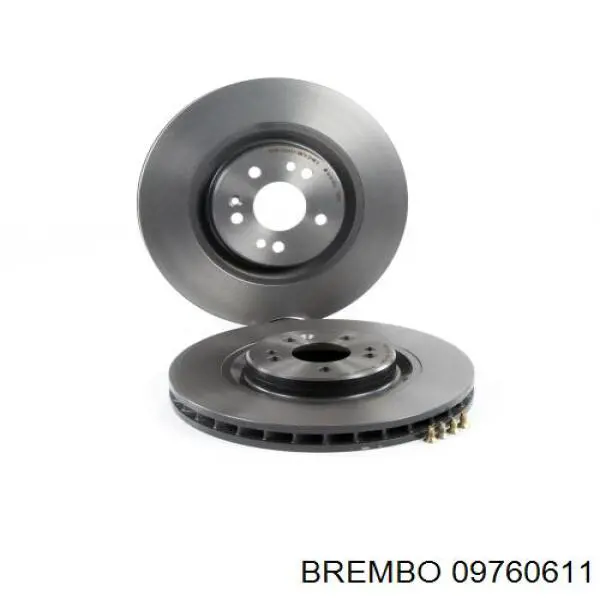 09760611 Brembo Гальмо дискове переднє
