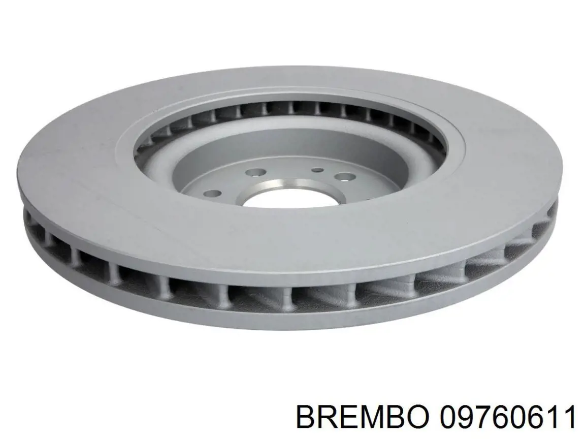Купити 09760611 Brembo Ротор гальмівний