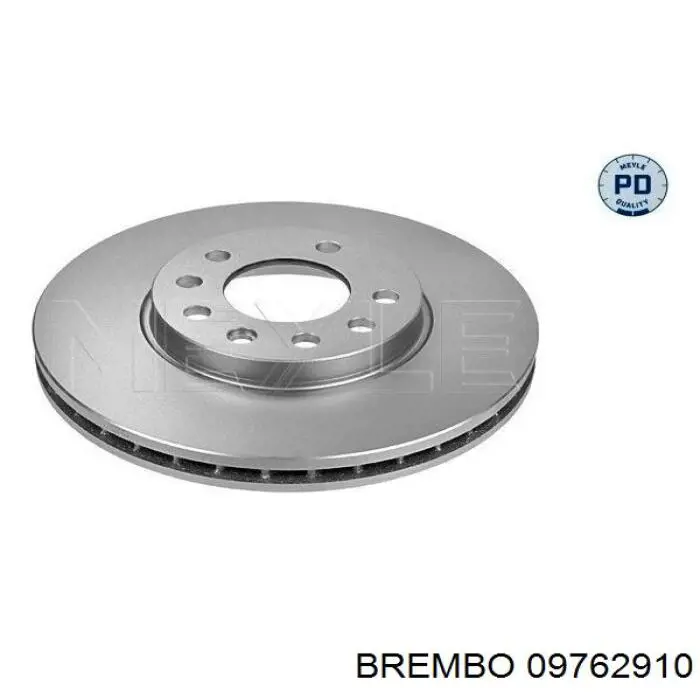 09762910 Brembo диск гальмівний передній