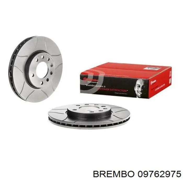 09762975 Brembo диск гальмівний передній