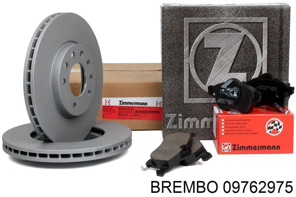 Диск гальмівний передній Brembo 09762975