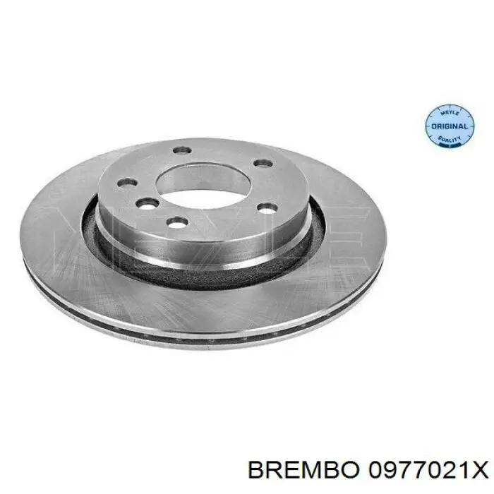 Диск гальмівний задній 0977021X Brembo