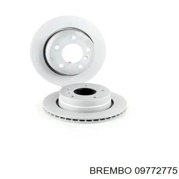 Купити 09772775 Brembo Диск заднього гальма