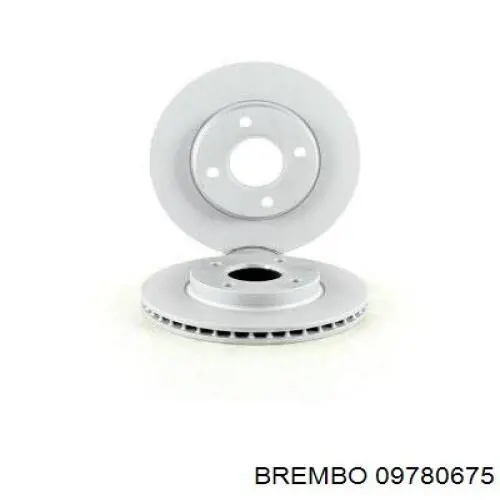 Купити 09780675 Brembo Ротор гальмівний
