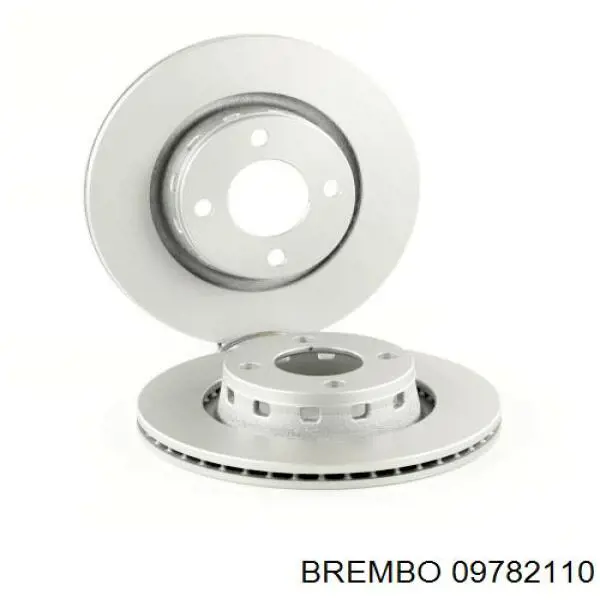Диск гальмівний передній Brembo 09782110