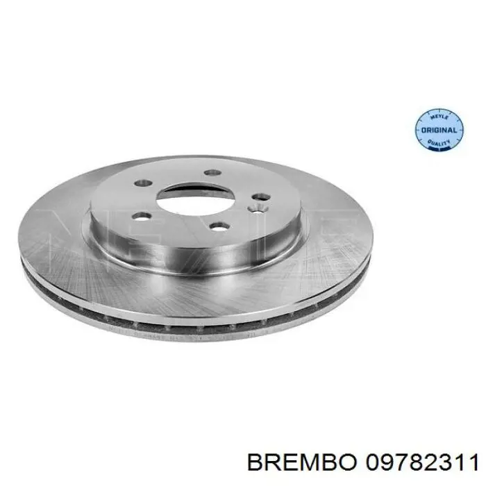 09782311 Brembo Гальмо дискове переднє