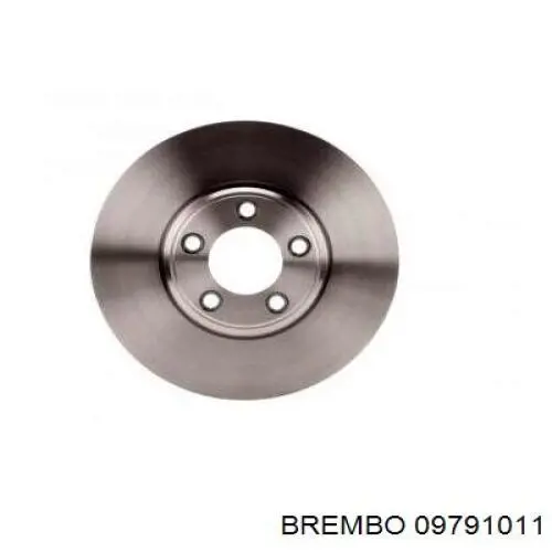 Диск гальмівний передній Brembo 09791011