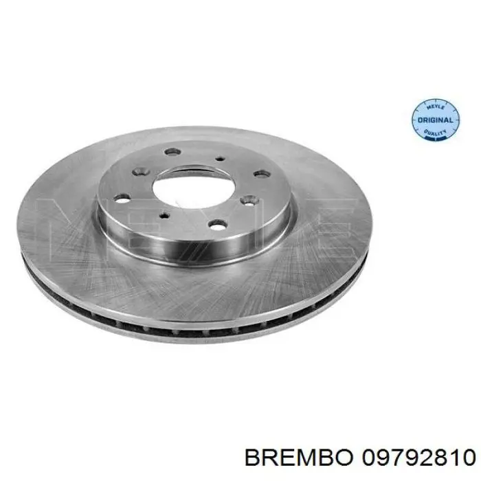 Диск гальмівний передній 09792810 Brembo