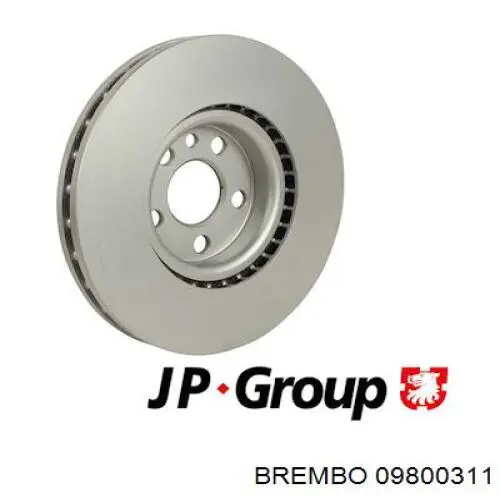 09800311 Brembo Гальмо дискове переднє