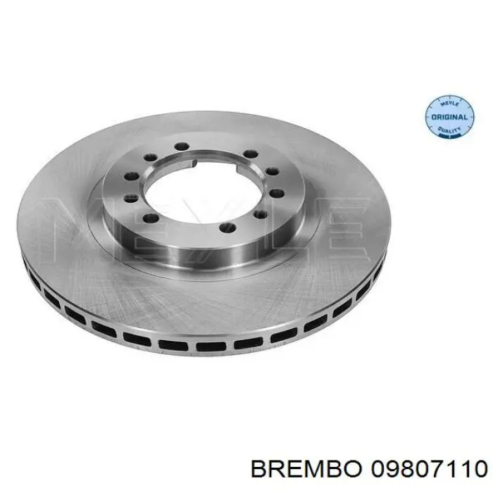 09807110 Brembo Гальмо дискове переднє