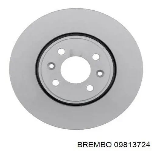 Купити 09813724 Brembo Ротор гальмівний