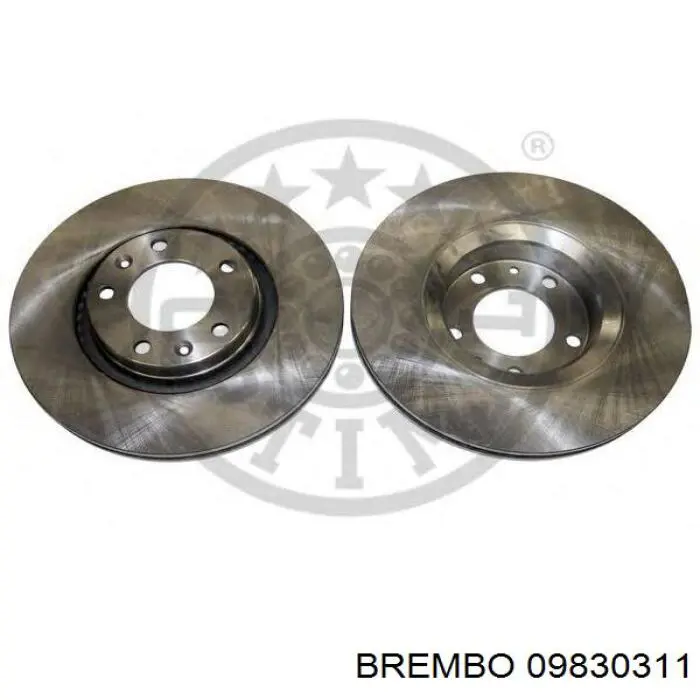 Гальмівні диски передні 09830311 Brembo