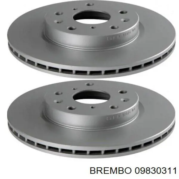 Гальмівні диски передні 09830311 Brembo