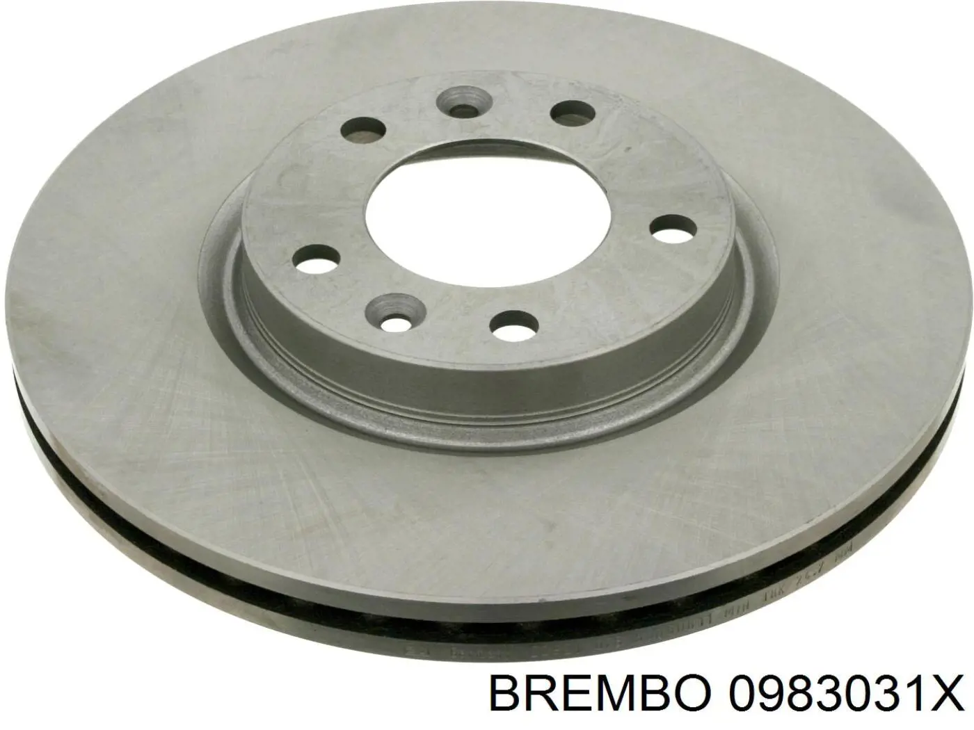 Диск переднього гальма Brembo 0983031X ціна, від 48.46 USD