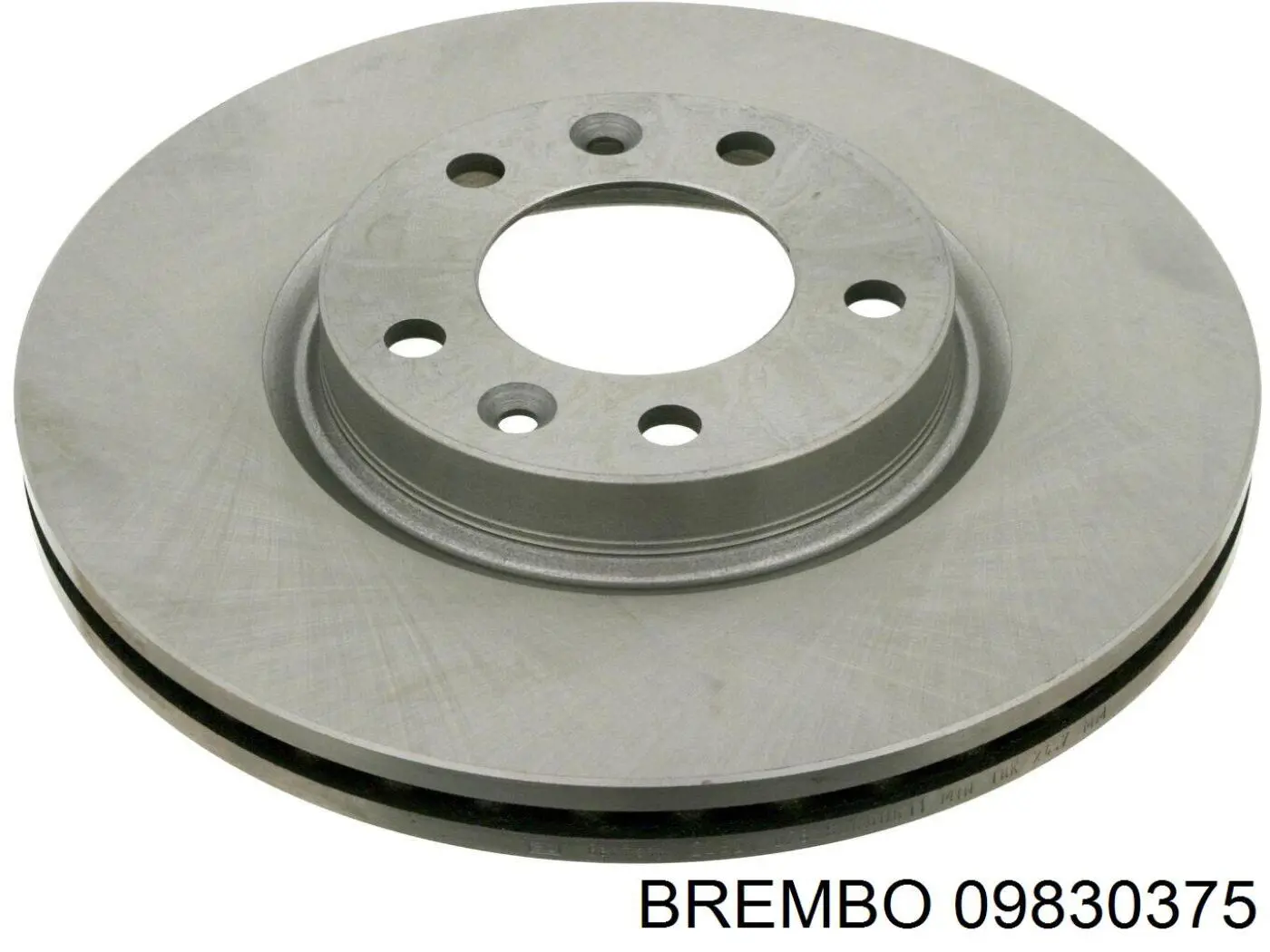 Диск гальмівний передній Brembo 09830375