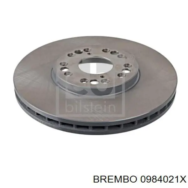 Диск гальмівний передній 0984021X Brembo