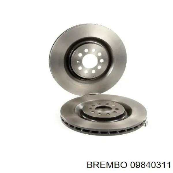 Диск гальмівний передній VAG 1ML615301