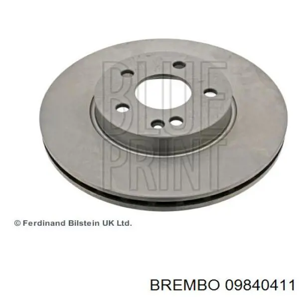 Диск переднього гальма Brembo 09840411 ціна, від 55.78 USD