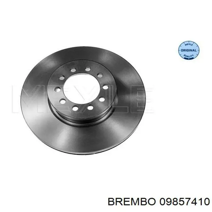 09857410 Brembo диск гальмівний передній
