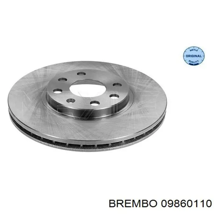 Диск гальмівний передній 09860110 Brembo