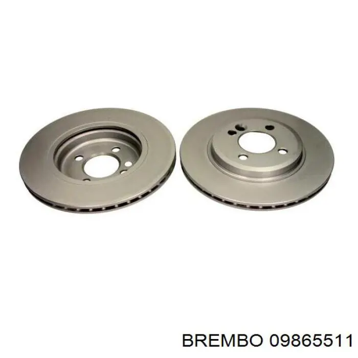 Диск переднього гальма Brembo 09865511 ціна, від 50.42 USD