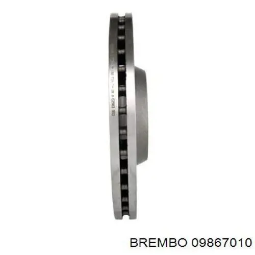 09867010 Brembo Гальмо дискове переднє