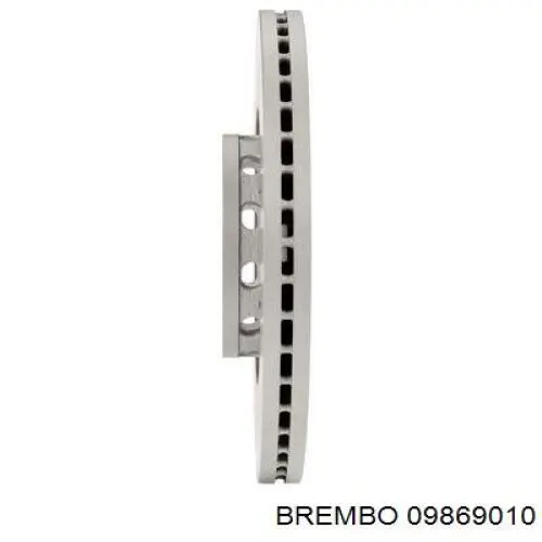 09869010 Brembo Гальмо дискове переднє